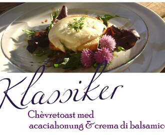 Klassisk chèvretoast