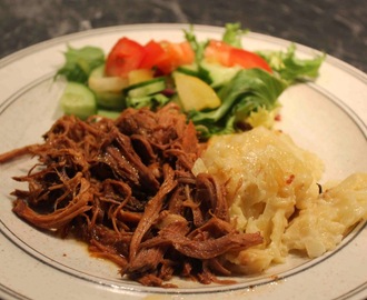 Chili-Pulled Pork i Crock Pot