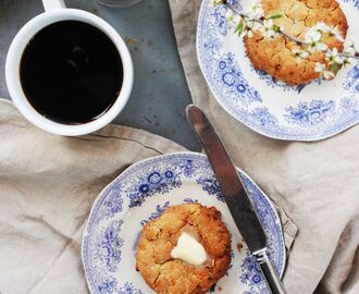 Päron och mandelscones