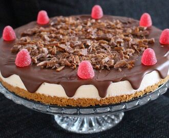 Cheesecake med choklad