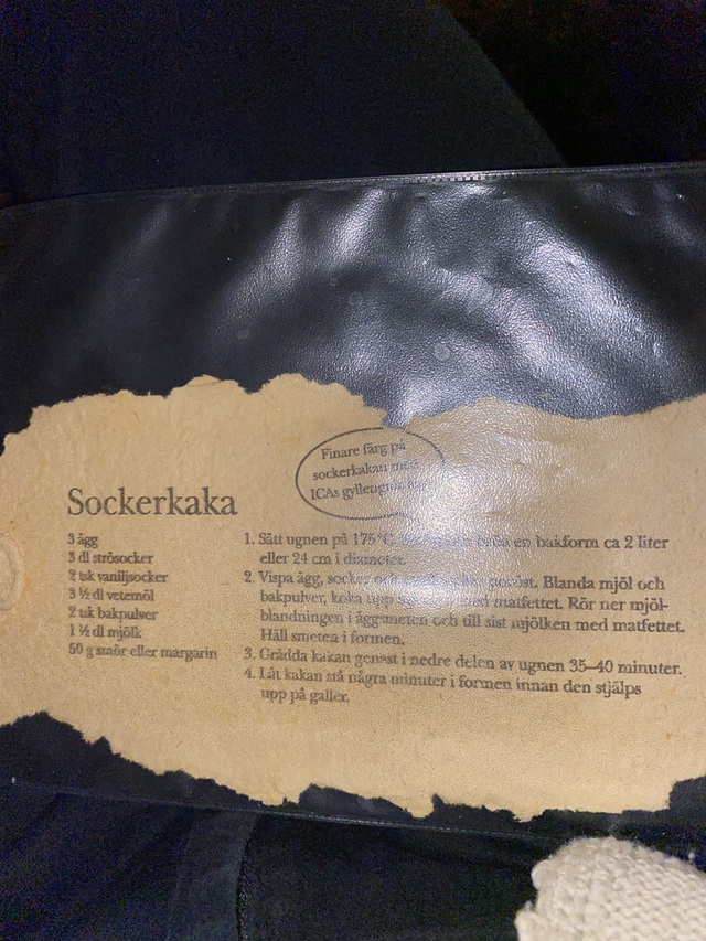 Sockerkaka