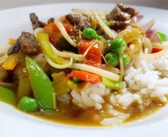 Chop suey med møre stykker okseinderlår - Madfilosofie | Opskrift | Grøntsager, Opskrifter, Asiatiske opskrifter