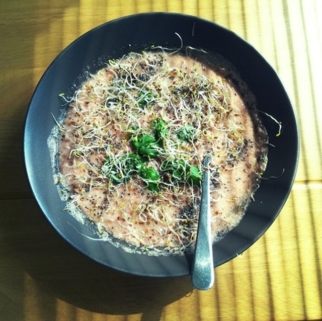 Tomatsoppa, Rawfood