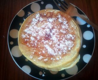 American pancakes, riktigt goda dessutom!