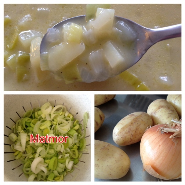 Potatis- och purjolökssoppa