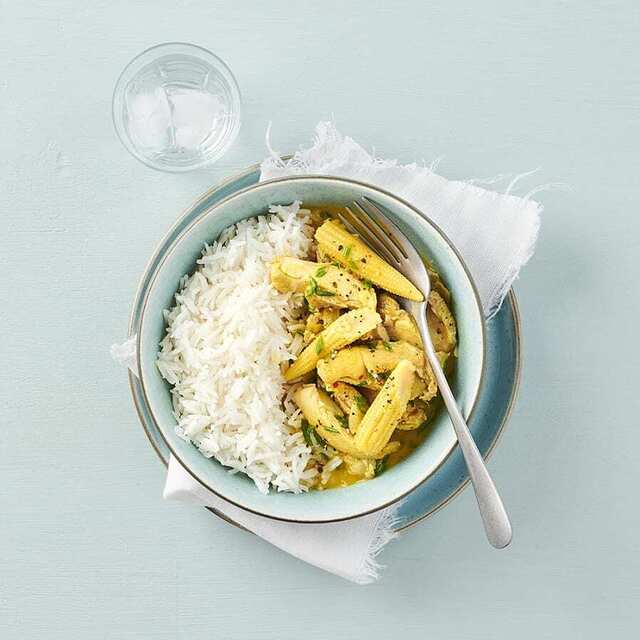 Kycklinggryta med curry och kokosmjölk