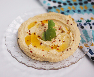 Kikärtsröra (hummus)