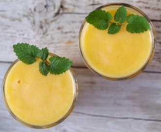 Gult er kult - smoothies til frokost eller kvelds