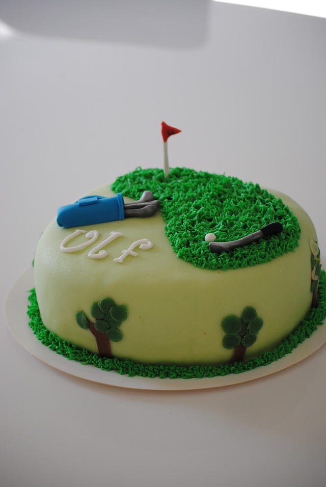 Tårta till golfare