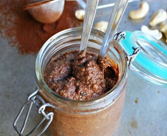 Healthy black bean chocolate pudding