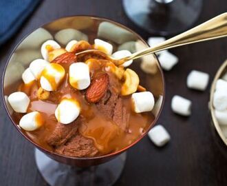 Rocky road mousse