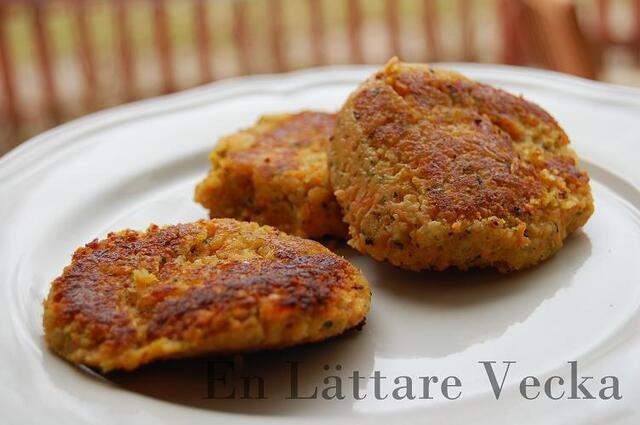 Veckans veggie: Morots och jordnötsbiffar