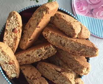 Biscotti med mandel - Cantuccini