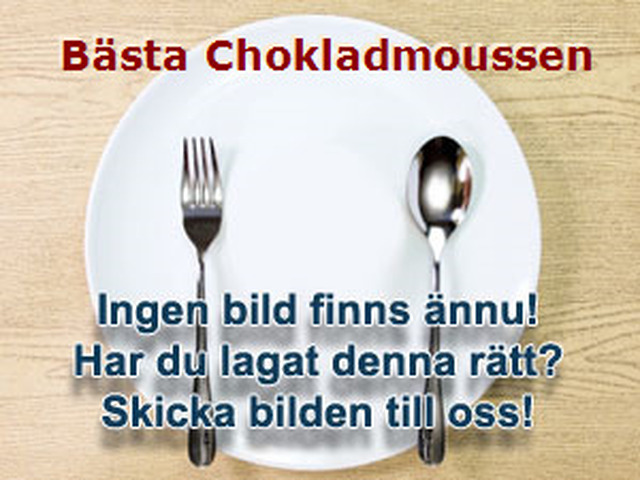 Bästa Chokladmoussen