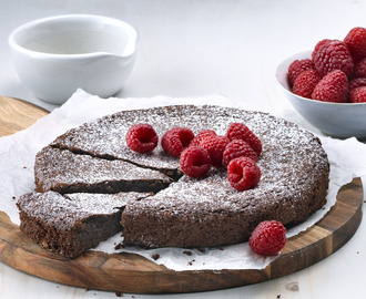 Glutenfri kladdkaka