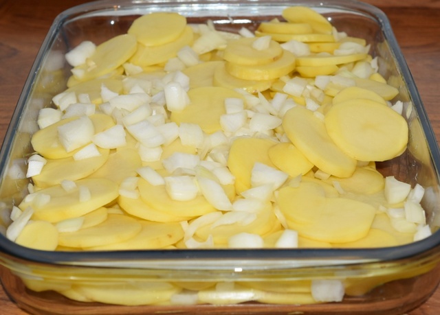 Potatisgratäng med vitlök