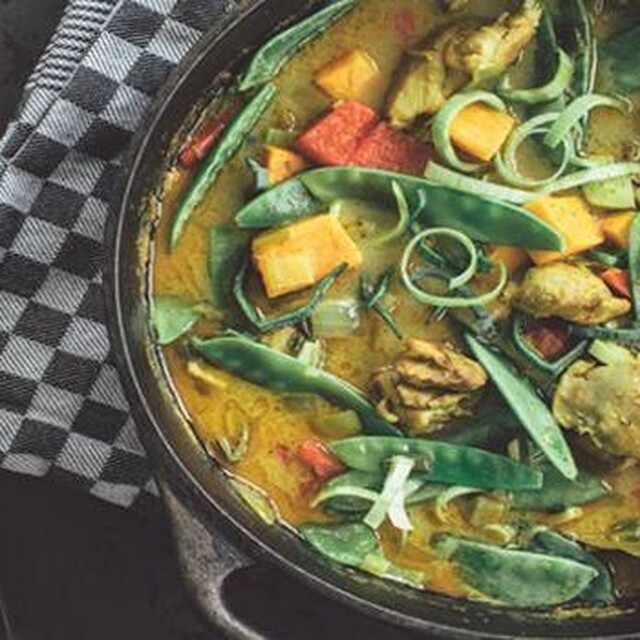 Massaman curry med kyckling