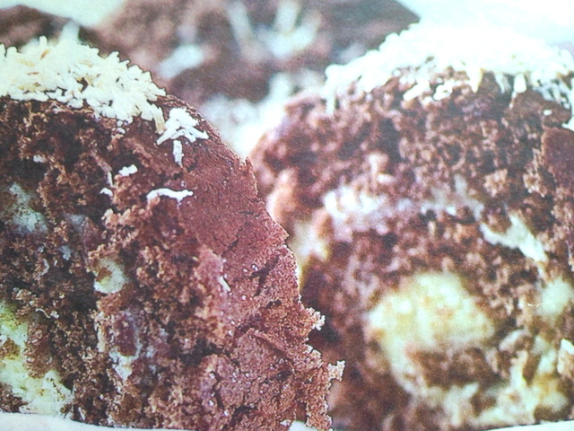 Chokladkokosrulle med limekräm
