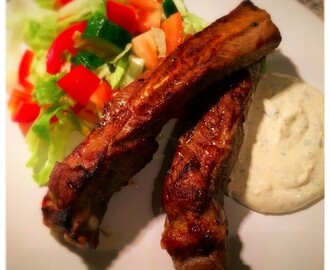 Lchf Ribbs med Fetaoströra med smak av Örtkryddor Provencal