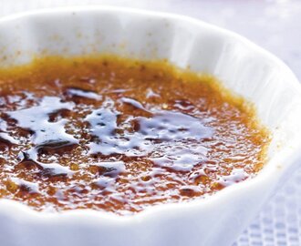 Crème brûlée med vanilj