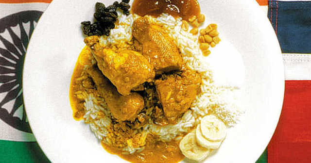 Currykyckling med ris