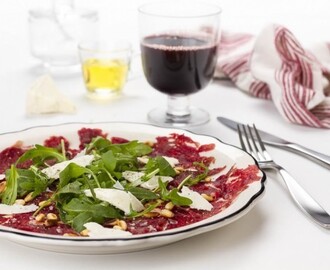 Carpaccio & prisvärda viner