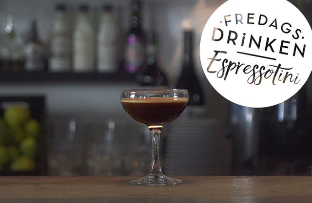 Fredagsdrinken – så blandar du en Espresso Martini