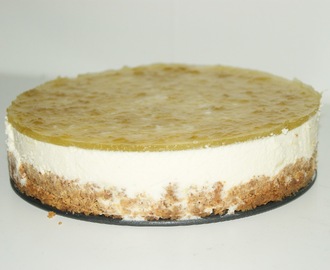 Rabarbercheescake