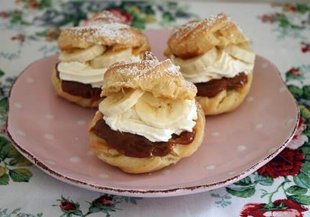 Petit Choux med Dulce de leche