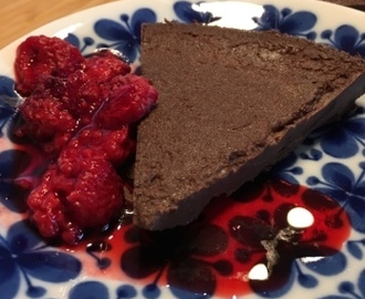 Glutenfri kladdkaka vegan och low carb