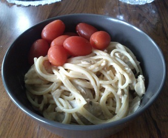 Spaghetti med örtkyckling