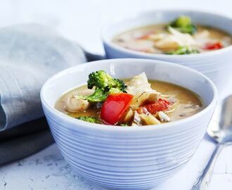 Lättlagad tom kha tofu