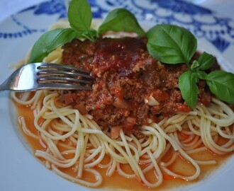 Världens godaste köttfärssås