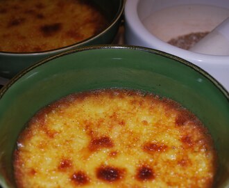 Créme Brûlée till picnic med Mikkan ;)