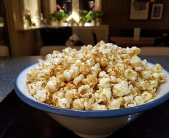 Karamelliserade popcorn