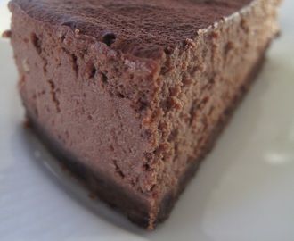 Apelsinchoklad cheesecake