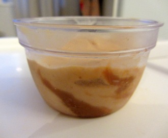 Dulche de leche glass