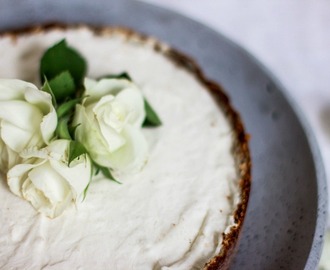 White millet cheesecake