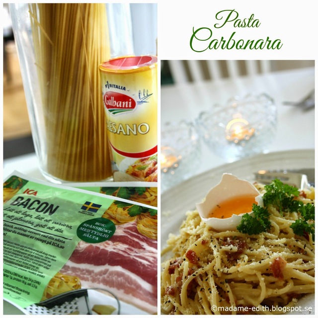 Pasta carbonara