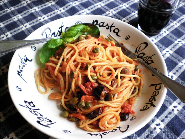 Spaghetti alla puttanesca- Revisited