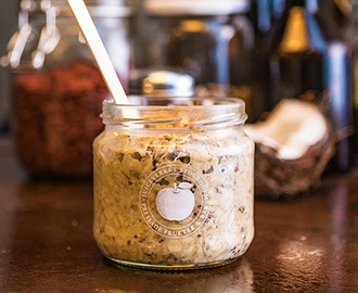 Overnight oats morot deluxe - Rawfoodgröt