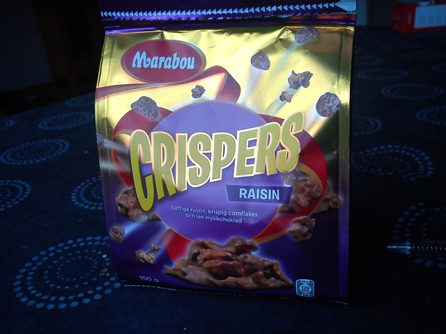 Marabou Crispers Raisin