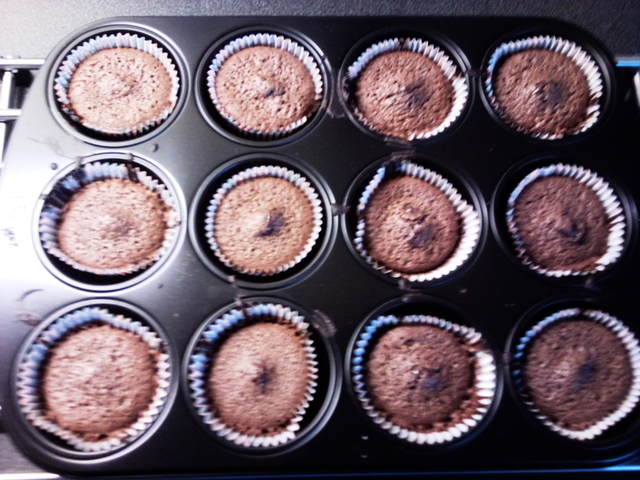 Glutenfri kladdkaka/kladdkakemuffins