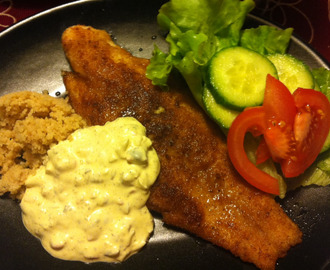 S som i Stekt fisk med dansk remoulade