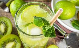 Alkoholfritt Kiwi  Med Lime Drink