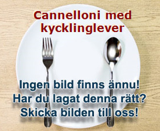 Cannelloni med kycklinglever