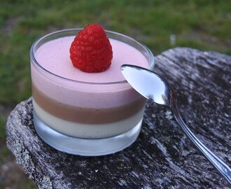 Trippel-pannacotta