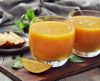 Cashew- och mangosmoothie