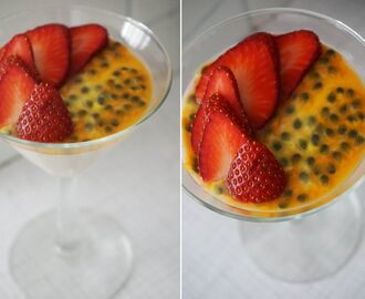 Vaniljpannacotta