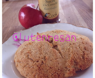 Gluten- och mjölkfria kanel- och äppelscones